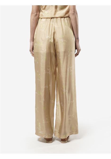 Pantalone silk bouquet con coulisse ALYSI | Pantaloni | 104135-P4016SKIN