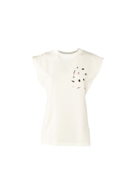 T-shirt manica flare ALYSI | T- Shirt | 104411-P4008LT