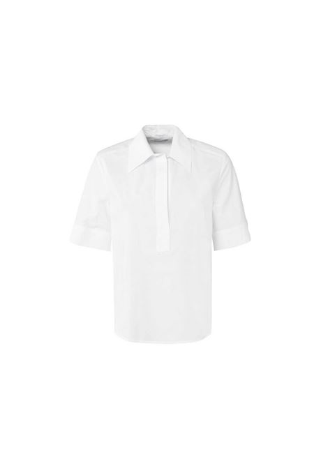 Camicia regular a maniche corte con apertura polo DONDUP | Camicie | DC348-PF0010D-XXX000
