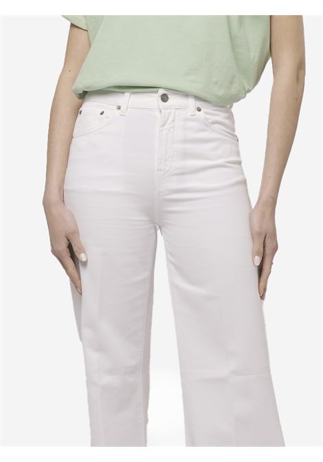 Pantaloni Amber wide leg in cover DONDUP | Pantaloni | DP619-CF0176D-PTD000