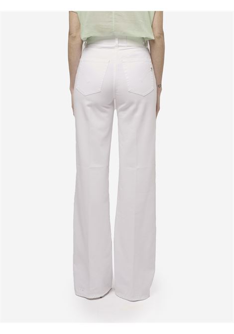 Pantaloni Amber wide leg in cover DONDUP | Pantaloni | DP619-CF0176D-PTD000