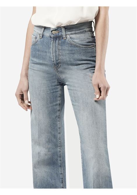 Jeans Amber wide leg in denim fisso DONDUP | Jeans | DP619-DF0269D-GY1800