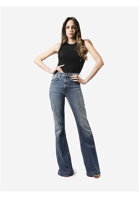 Jeans Olivia bootcut in denim fisso DONDUP | Jeans | DP728-DF0261D-GY7800